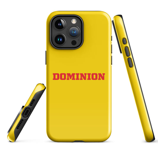 Dominion Gold-Red Tough Case for iPhone®